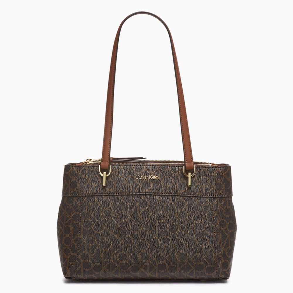 HAYDEN MONOGRAM LOGO SATCHEL - Picture 2 of 5